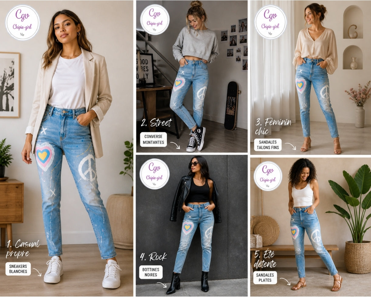Jean Cœur SUPER TENDANCE 5 LOOKS