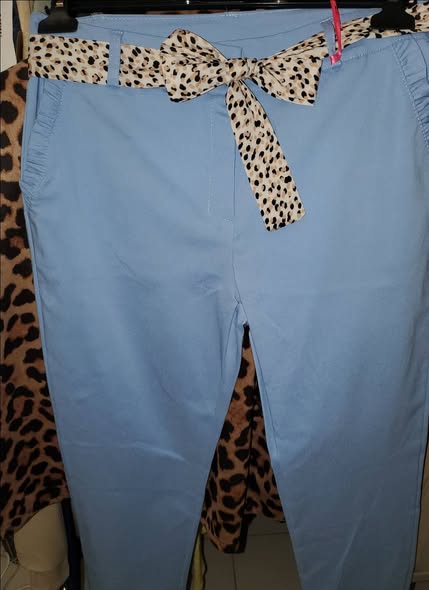 Pantalon fronce poches